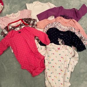 Lot of 3 month onsies